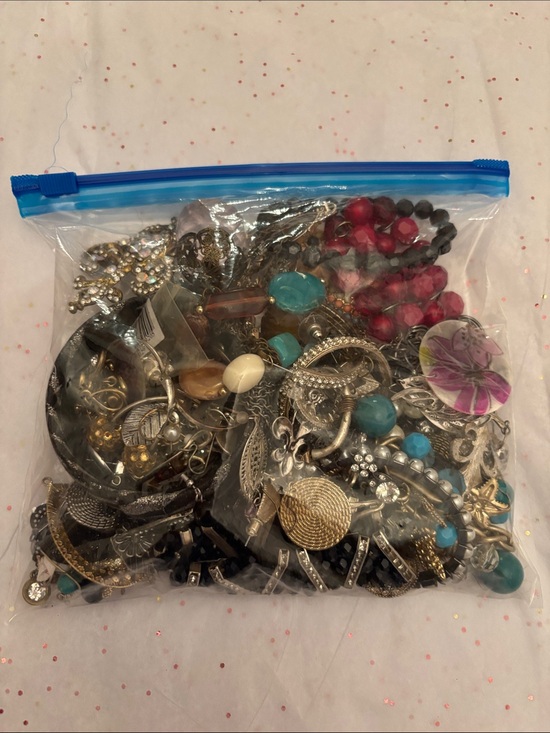 Jewelry - Mixed Fashion Jewelry Lot - Turquoise, Pink, Gold, Silver